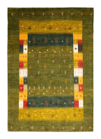 Voorvertoning: 70814 Gabbeh Golden Elegance Nomadenteppich Voorvertoning: 70814 Gabbeh Golden Elegance Nomadenteppich