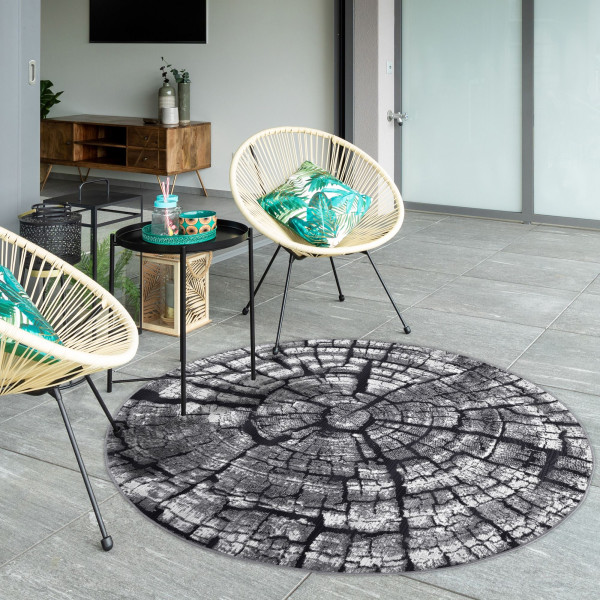 Cosima Designerteppich red multii