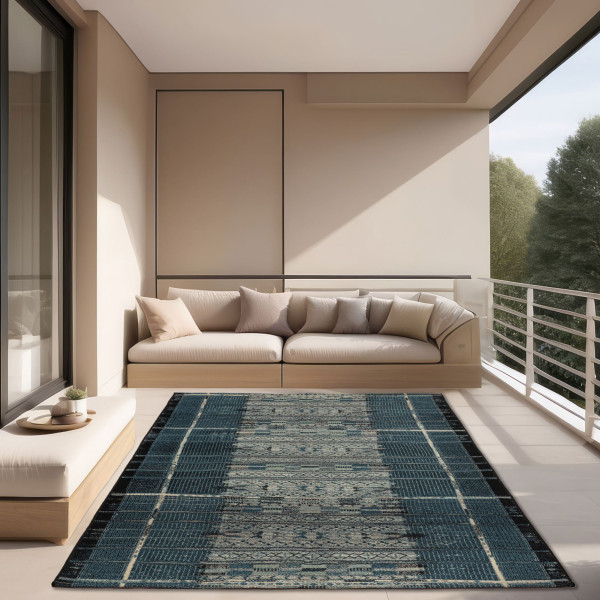 Aurora Designerteppich red