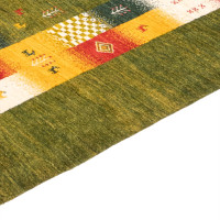 Voorvertoning: 70814 Gabbeh Golden Elegance Nomadenteppich Voorvertoning: 70814 Gabbeh Golden Elegance Nomadenteppich