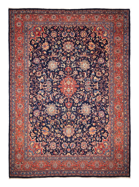 70341 Sarough Design Orientteppich Antik