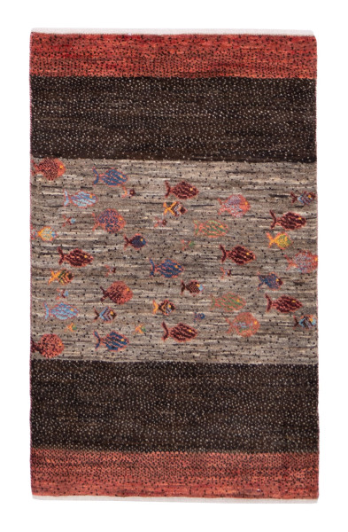 71295 Gabbeh Whispering Elegance Nomadenteppich