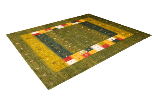 70814 Gabbeh Golden Elegance Nomadenteppich