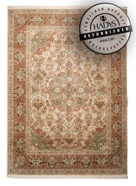 71685 Kaschmir Design Orientteppich Naturseide