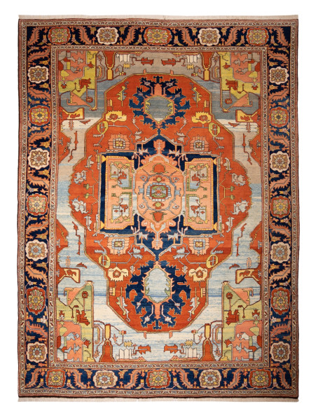 70182 Heriz Design Orientteppich Design Tapijte